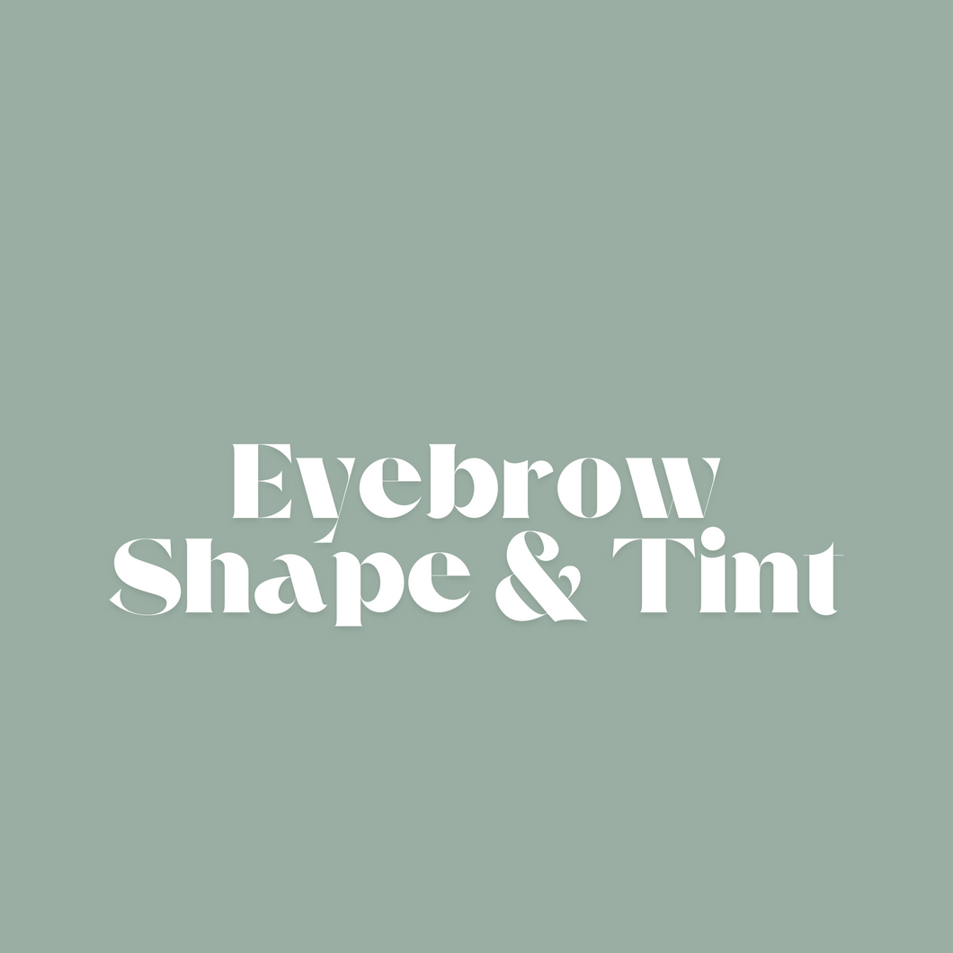Eye Brow Shape & Tint